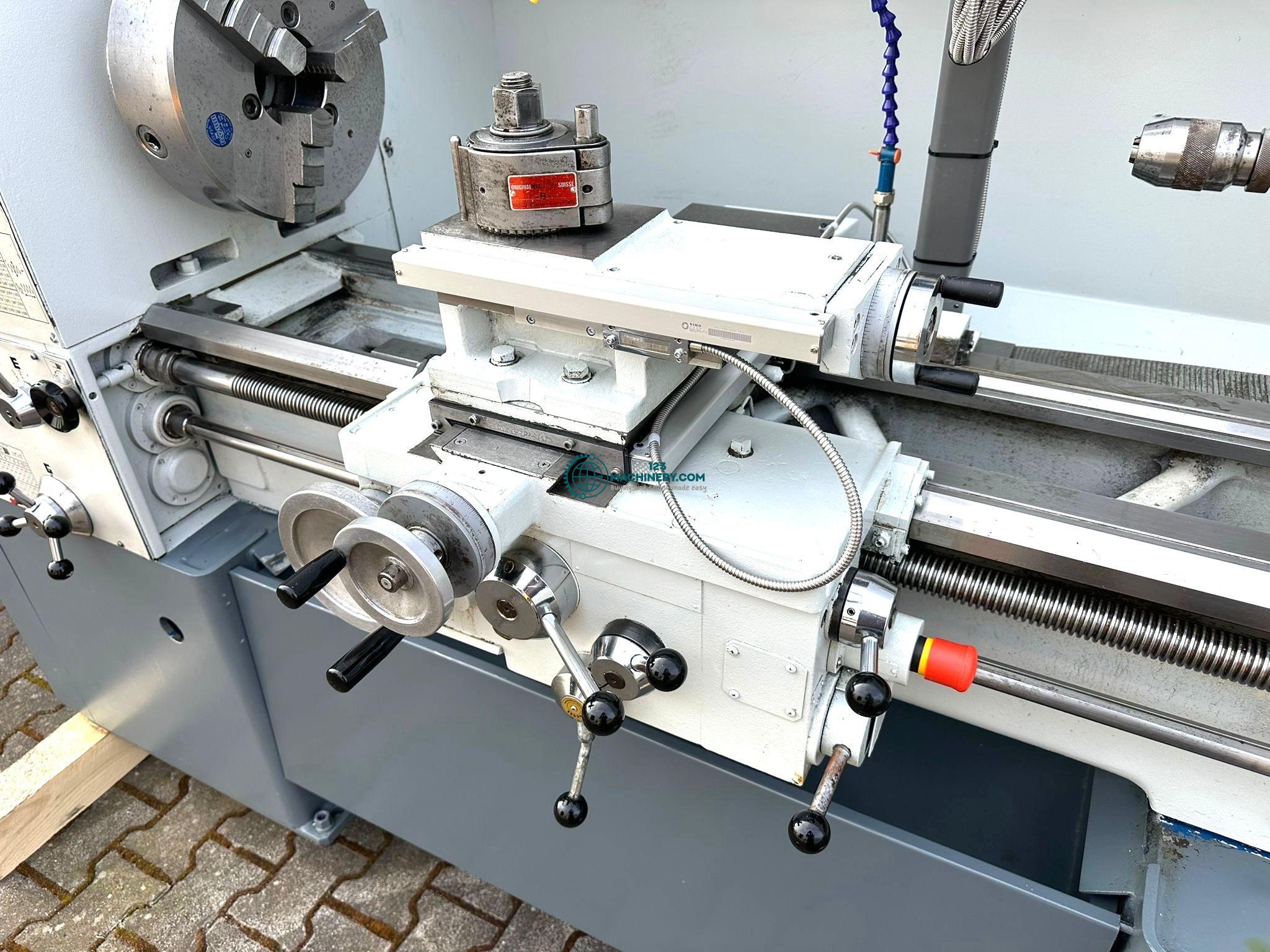 Leit + Zugspindeldrehmaschine WEILER DA 260x1000